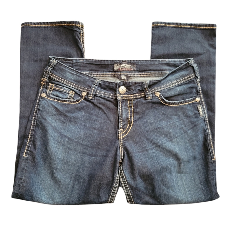 Suki capri Silver jeans size w32
